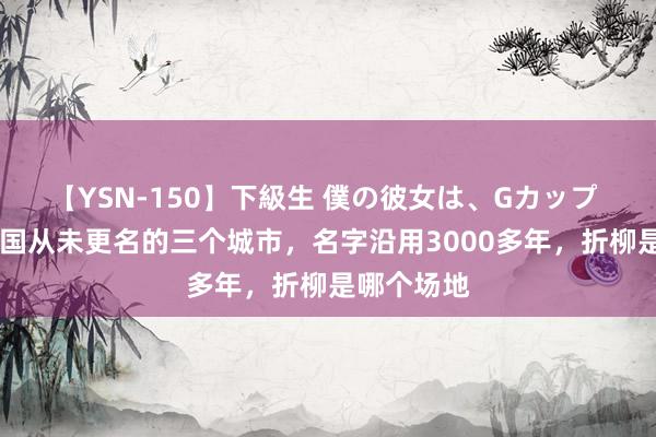 【YSN-150】下級生 僕の彼女は、Gカップ めぐみ 中国从未更名的三个城市，名字沿用3000多年，折柳是哪个场地