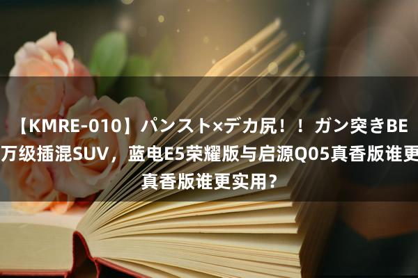 【KMRE-010】パンスト×デカ尻！！ガン突きBEST 10万级插混SUV，蓝电E5荣耀版与启源Q05真香版谁更实用？