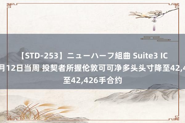 【STD-253】ニューハーフ組曲 Suite3 ICE：截止3月12日当周 投契者所握伦敦可可净多头头寸降至42，426手合约