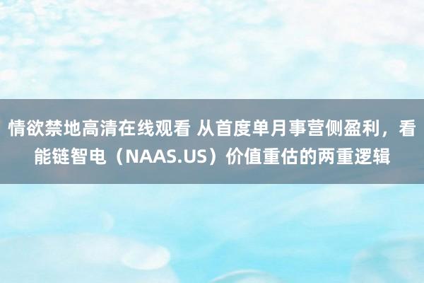 情欲禁地高清在线观看 从首度单月事营侧盈利，看能链智电（NAAS.US）价值重估的两重逻辑