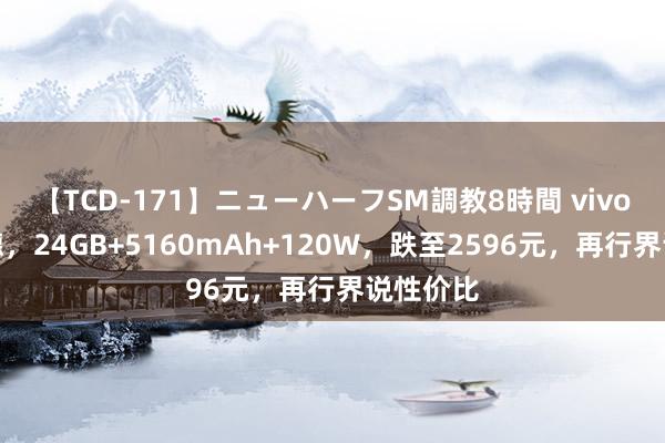 【TCD-171】ニューハーフSM調教8時間 vivo不讲武德，24GB+5160mAh+120W，跌至2596元，再行界说性价比